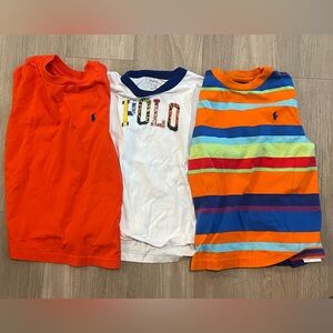 Polo shirts 4T